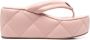 Le Silla Square quilted platform sandals Pink - Thumbnail 1