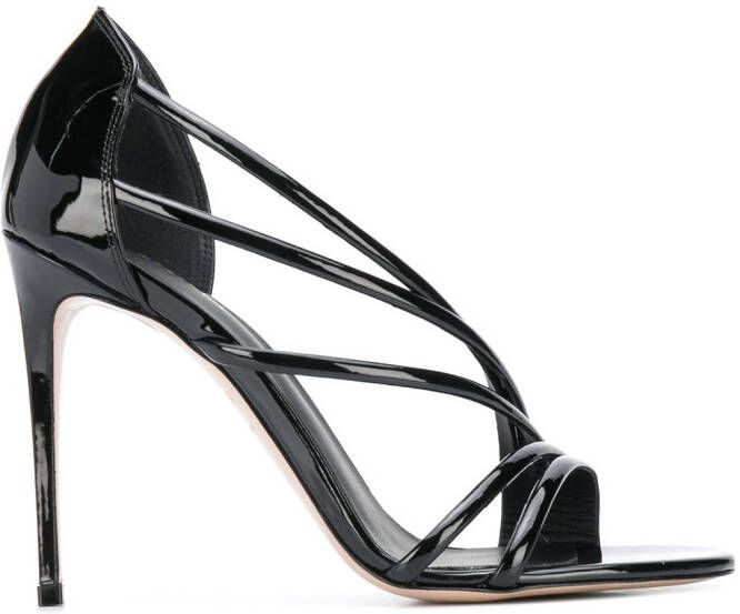 Le Silla strappy 110mm heel sandals Black