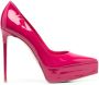 Le Silla Uma 120mm patent-leather pumps Pink - Thumbnail 1