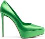 Le Silla Uma 135mm platform pumps Green - Thumbnail 1