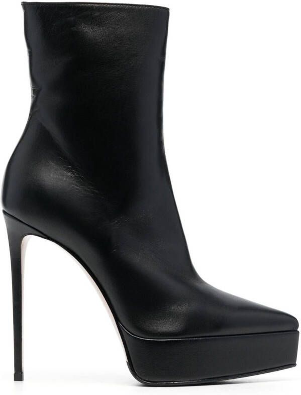 Le Silla Uma 140mm ankle boots Black