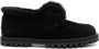 Le Silla Yacht shearling-lining suede loafers Black - Thumbnail 1