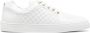 Leandro Lopes quilted low-top sneakers White - Thumbnail 1