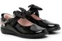 Lelli Kelly Angel bow-detail leather ballerina shoes Black - Thumbnail 1