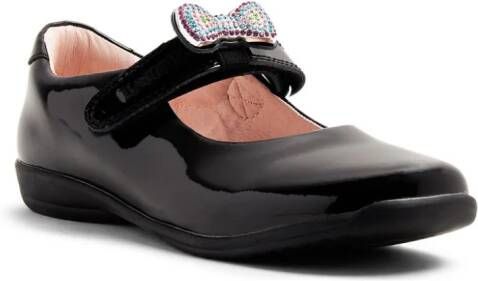 Lelli Kelly interchangeable-bow Mary Jane shoes Black