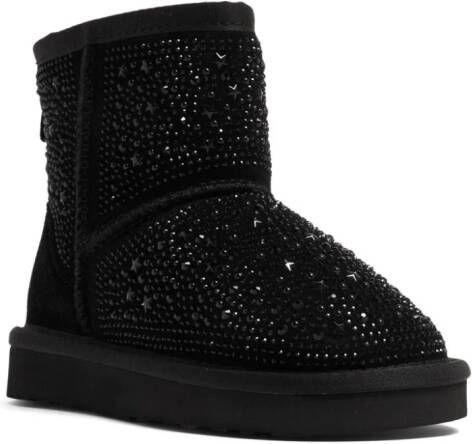 Lelli Kelly Olivia rhinestone-embellished boots Black