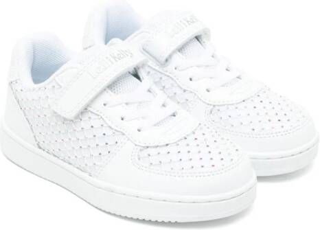 Lelli Kelly rhinestone-embellished panelled sneakers White