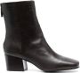 LEMAIRE 60mm leather ankle boots Brown - Thumbnail 1