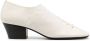 LEMAIRE heeled leather derby shoes White - Thumbnail 1