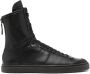 LEMAIRE high-top leather sneakers Black - Thumbnail 1