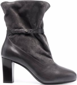 Lemaire panelled ankle boots Grey