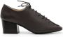 LEMAIRE Souris 55mm leather Derby shoes Brown - Thumbnail 1