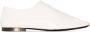 LEMAIRE square-toe leather Derby shoes White - Thumbnail 1