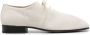 LEMAIRE squared canvas derby shoes White - Thumbnail 1