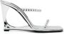 Les Petits Joueurs Lucas 110mm crystal-embellished sandals Silver - Thumbnail 1