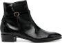 Lidfort 35mm patent leather ankle boots Black - Thumbnail 1