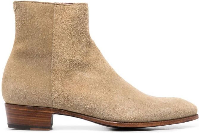Lidfort almond-toe ankle boots Neutrals