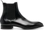 Lidfort pointed toe leather boots Black - Thumbnail 1