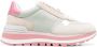LIU JO 45mm panelled lace-up sneakers Neutrals - Thumbnail 1