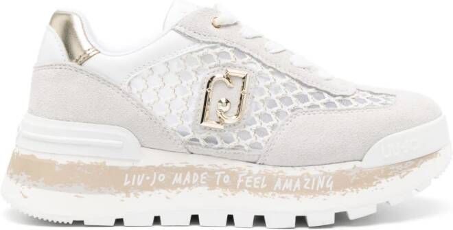LIU JO Amazing mesh sneakers White