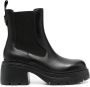 LIU JO Carrie 60mm leather ankle boots Black - Thumbnail 1