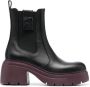 LIU JO Carrie leather ankle boots Black - Thumbnail 1