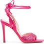 LIU JO crystal-embellished sandals Pink - Thumbnail 1