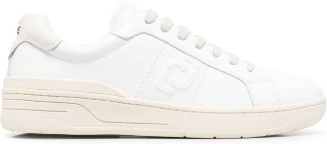LIU JO embossed-logo low-top sneakers White
