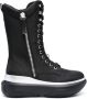 LIU JO June lace-up boots Black - Thumbnail 1