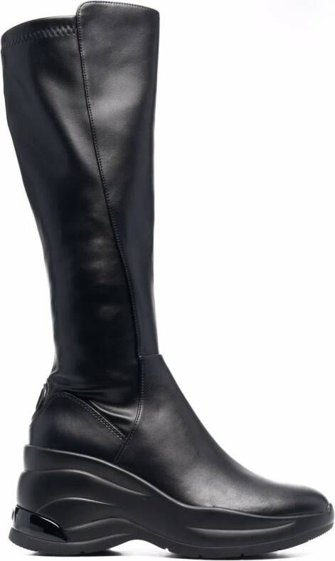 LIU JO Karlie chunky sole boots Black