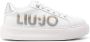 LIU JO Kylie sequined-logo sneakers White - Thumbnail 1