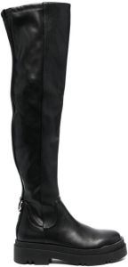 LIU JO Love-28 knee-high boots Black