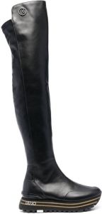 LIU JO Maxi Wonder 27 thigh boots Black