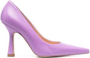 LIU JO pointed-toe 105mm heel pumps Purple
