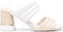 LIU JO quilted leather mules Neutrals - Thumbnail 1