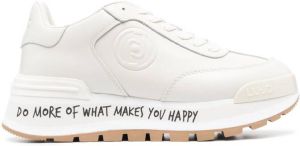 LIU JO slogan-print chunky sneakers White