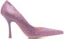 LIU JO x Leonie Hanne crystal-embellished pointed-toe pumps Purple - Thumbnail 1