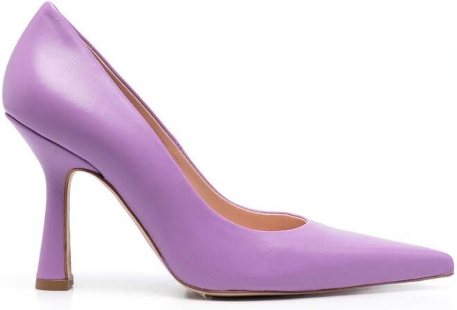 LIU JO x Leonie Hanne pointed-toe pumps Purple