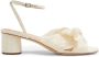 Loeffler Randall Dahlia 50mm pleated bow sandals Neutrals - Thumbnail 1