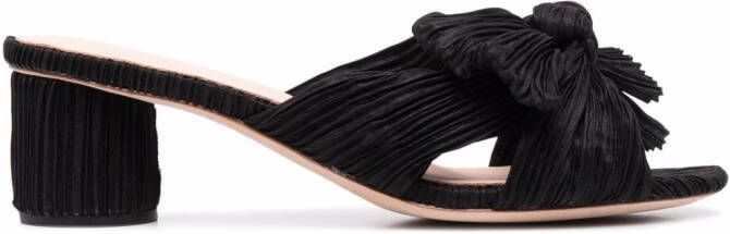 Loeffler Randall Emilia 60mm knotted sandals Black