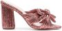 Loeffler Randall Penny bow-detail 100mm sandals Pink - Thumbnail 1