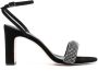 Loeffler Randall Shay 80mm rhinestone-embellished sandals Black - Thumbnail 1