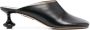 LOEWE 45mm toy-heel leather mules Black - Thumbnail 1