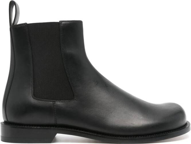 LOEWE Campo leather chelsea boot Black