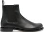 LOEWE Campo leather chelsea boot Black - Thumbnail 1