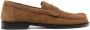 LOEWE Campo suede penny loafers Brown - Thumbnail 1
