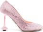LOEWE Toy 90mm leather pumps Pink - Thumbnail 1