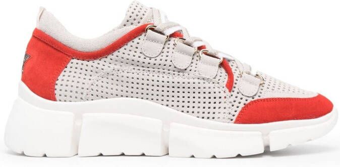 Lorena Antoniazzi panelled chunky sneakers White