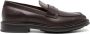 Loro Piana Travis leather loafers Brown - Thumbnail 1