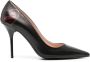 Love Moschino 100mm leather pumps Black - Thumbnail 1